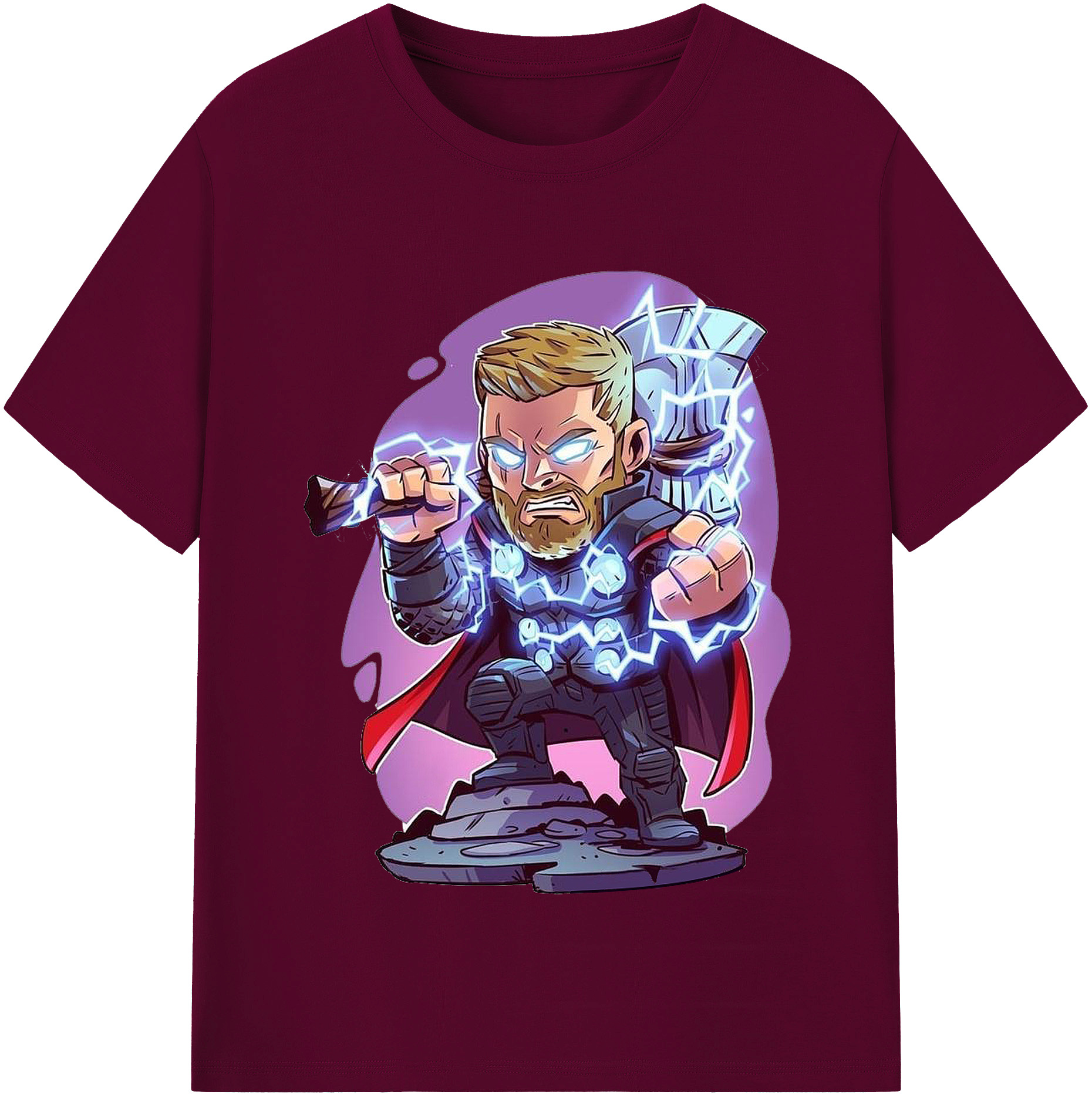 （画像用） アベンジャーズ The Avengers レディースカジュアルプリントTシャツ（綿100％）